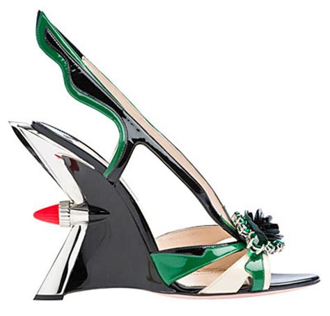 prada car shoe bag|high heel shoe car.